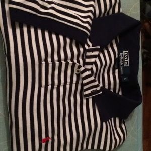 Ralph Lauren polo like new navy and white
